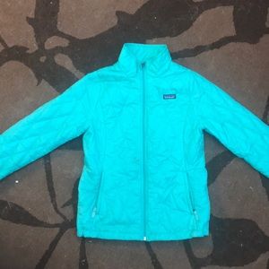 Teal patagonia jacket